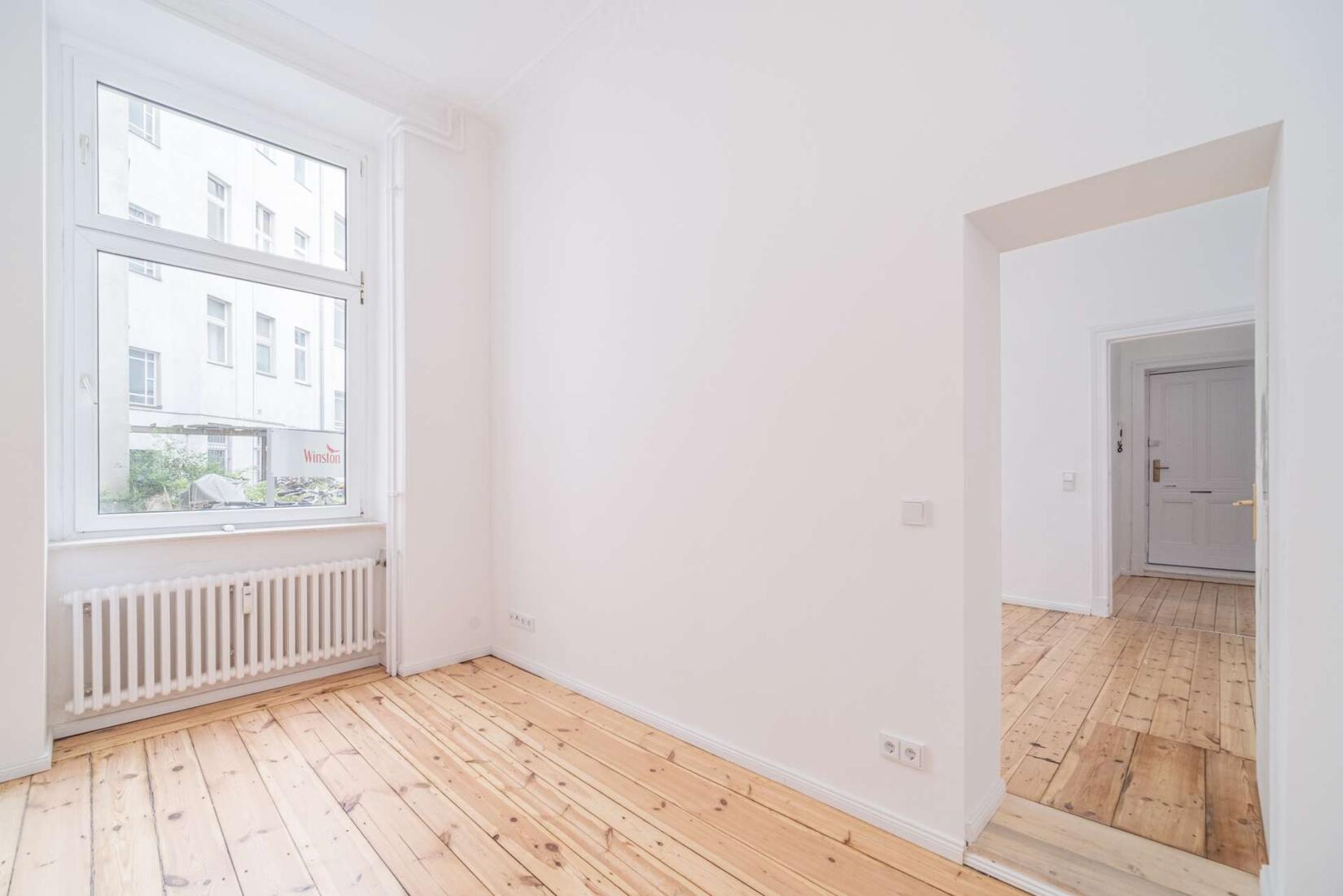 Blick vom Zimmer aus