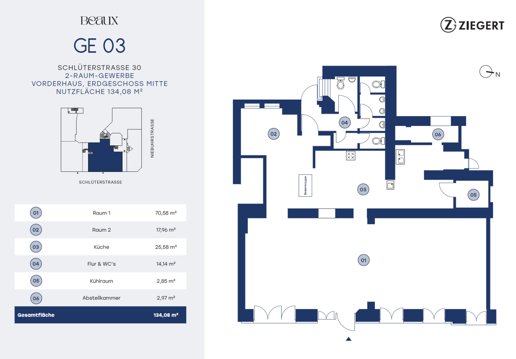 Einheit: 3 | BEAUX | Eine attraktive Immobilie von ZIEGERT Immobilien, Ihr Premium-Immobilienmakler in Berlin, Leipzig und Umgebung.