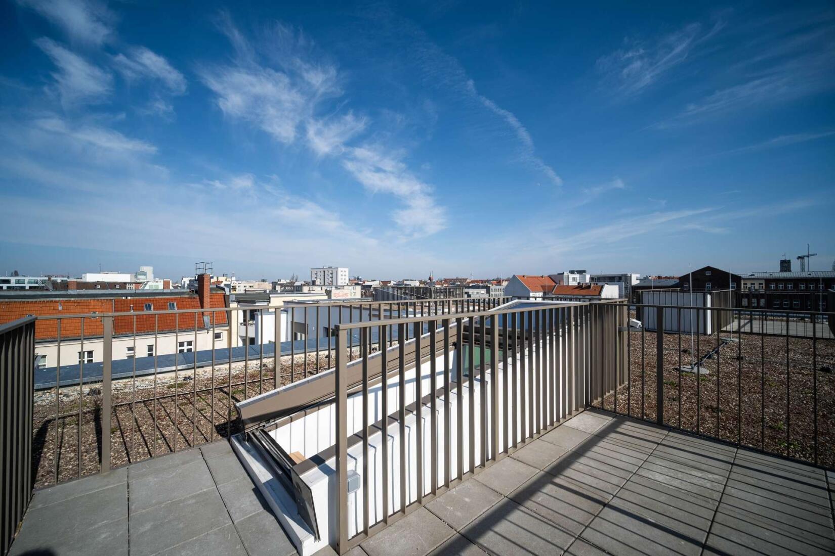 Die Aufdachterrasse