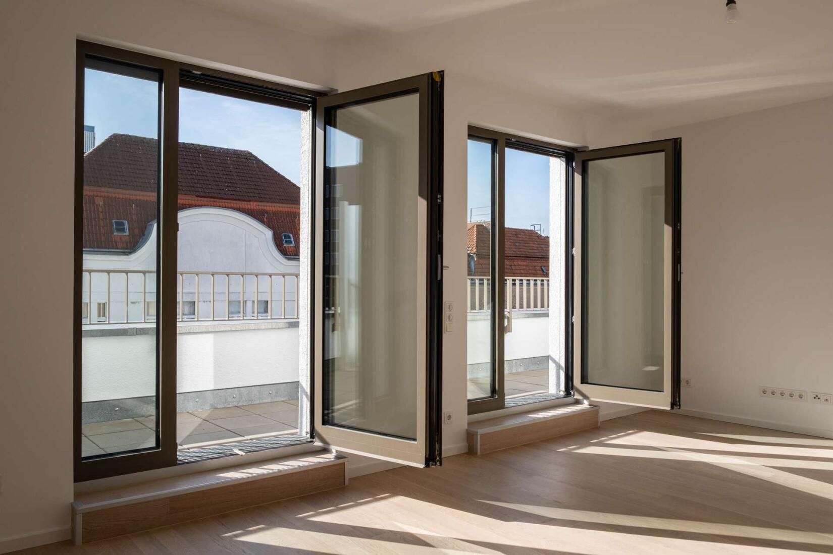 Mit Terrasse