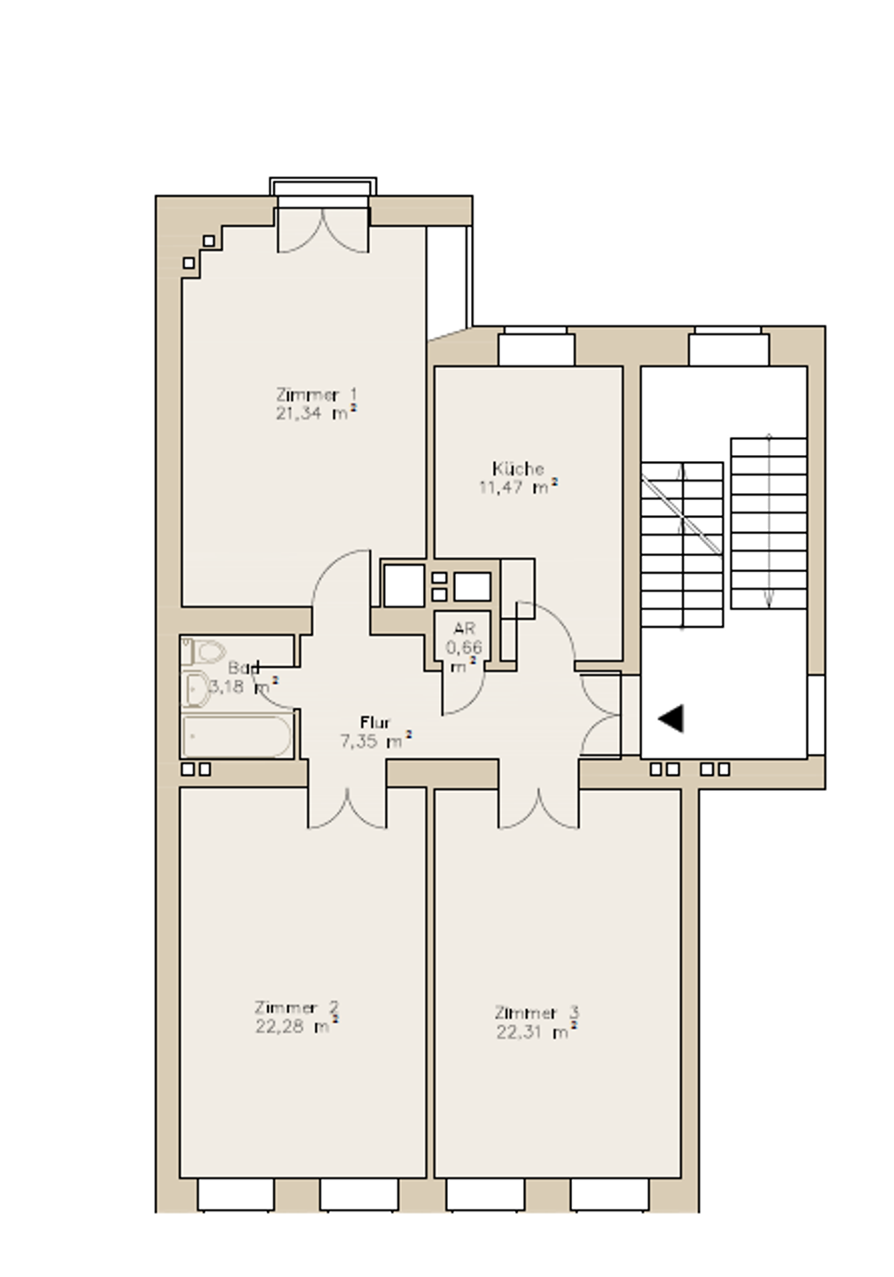 Grundriss WE07