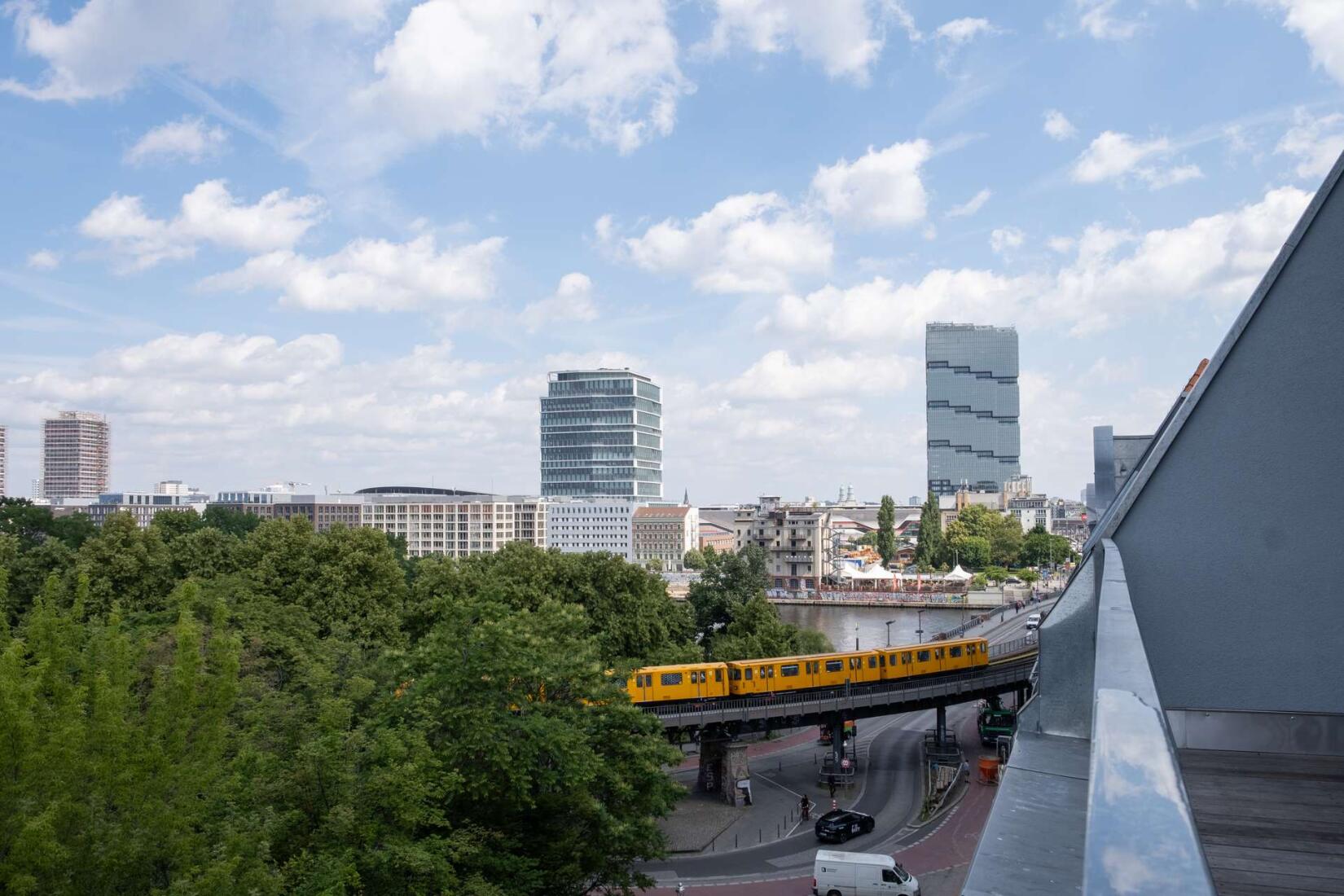 Der Ausblick der Terrasse