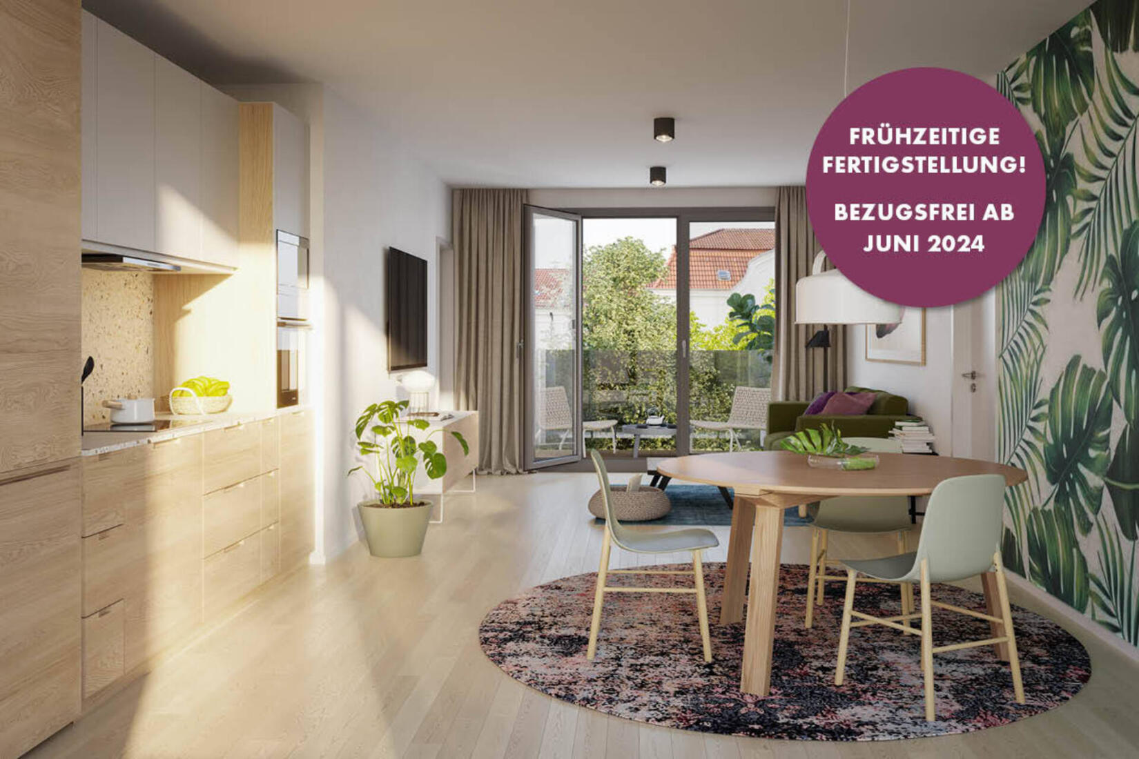 Mit Süd-Balkon, 2 Bädern und moderner Ausstattung: 4-Zimmer-Wohnung in Wilmersdorf | Titelbild