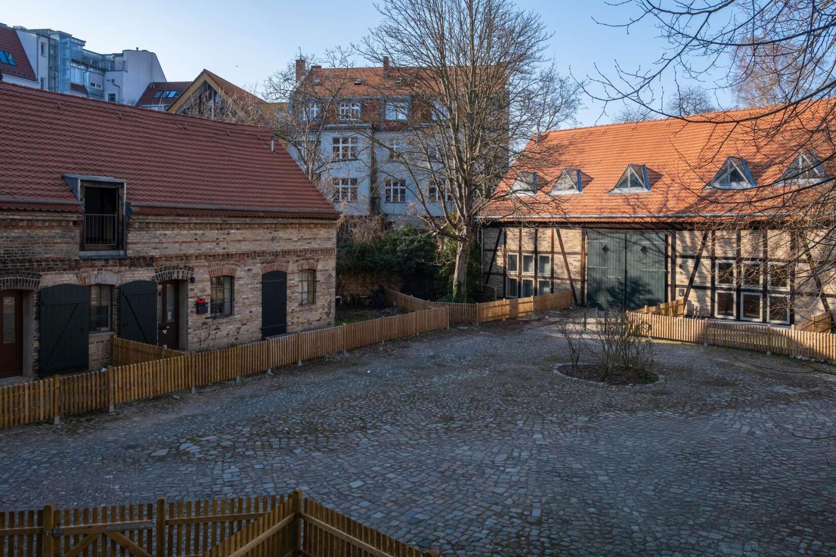 Blick in den Hof 