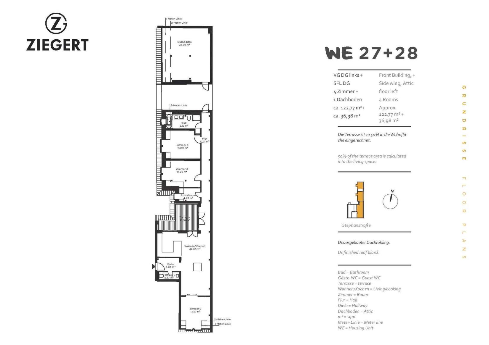 Unit: 27.28 | Stephanstraße 11 | An attractive property from ZIEGERT Immobilien, your premium real estate agent in Berlin, Leipzig and the surrounding area.