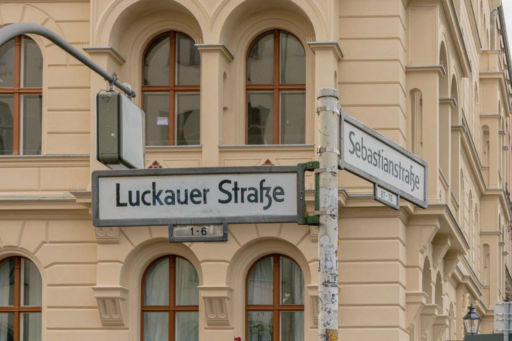 Sebastianstraße 87, Luckauerstraße 10