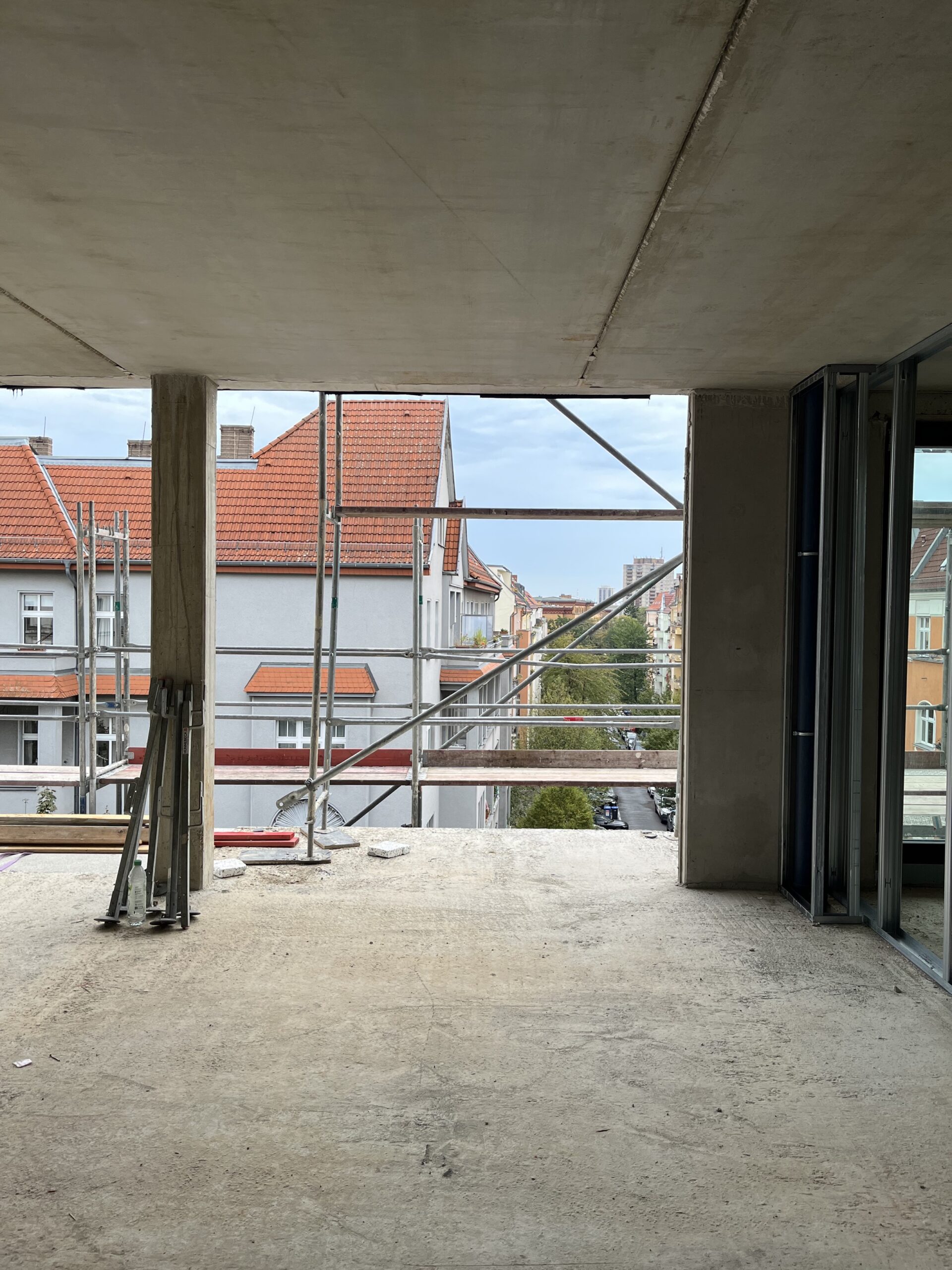 ZIEGERT Immobilien - Construction status in September 2023 of the HELMHOUSE project at Senefelderstrasse 21