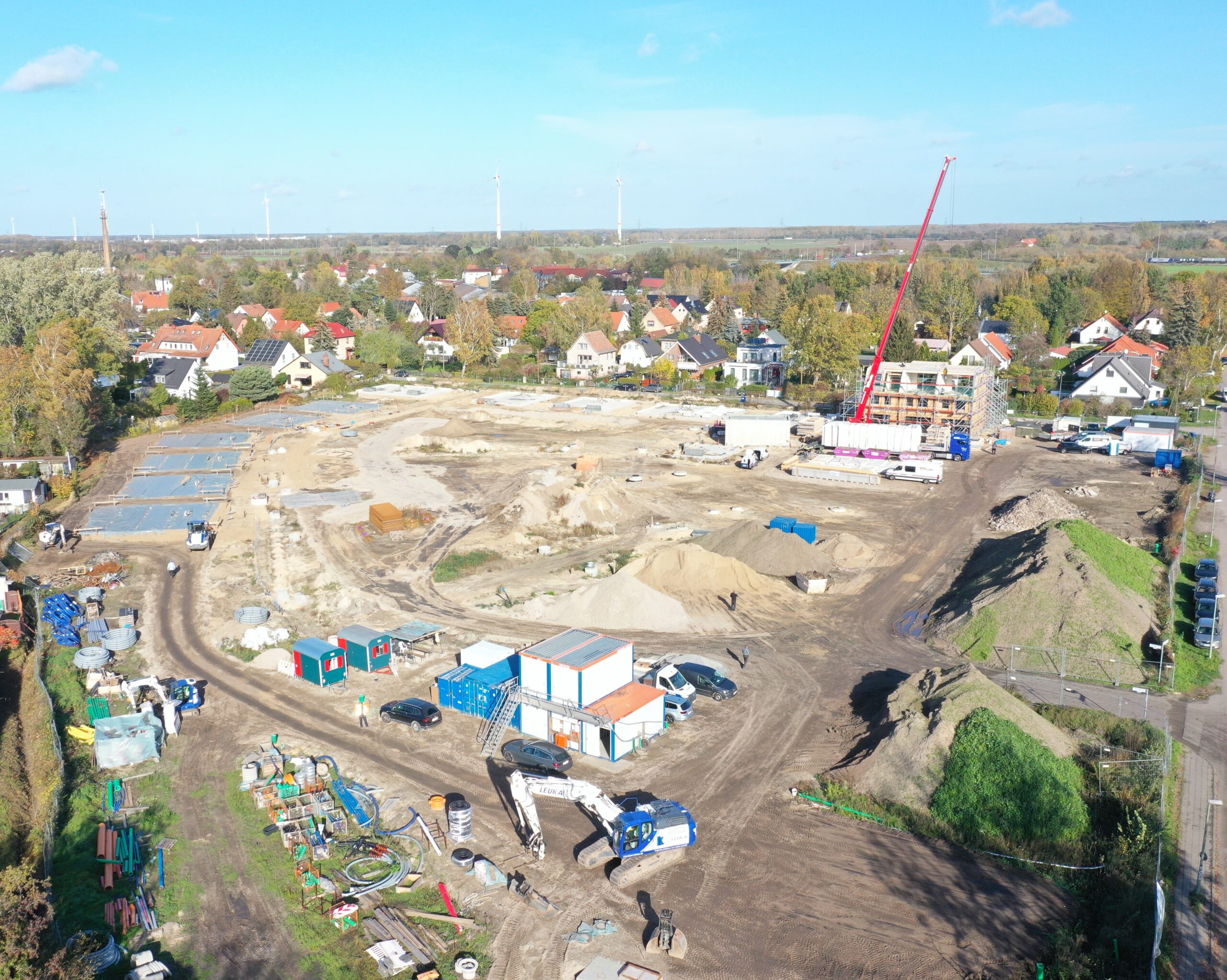 ZIEGERT Immobilien - Baustand im November 2022 von nachhaltigem Projekt KOKONI One