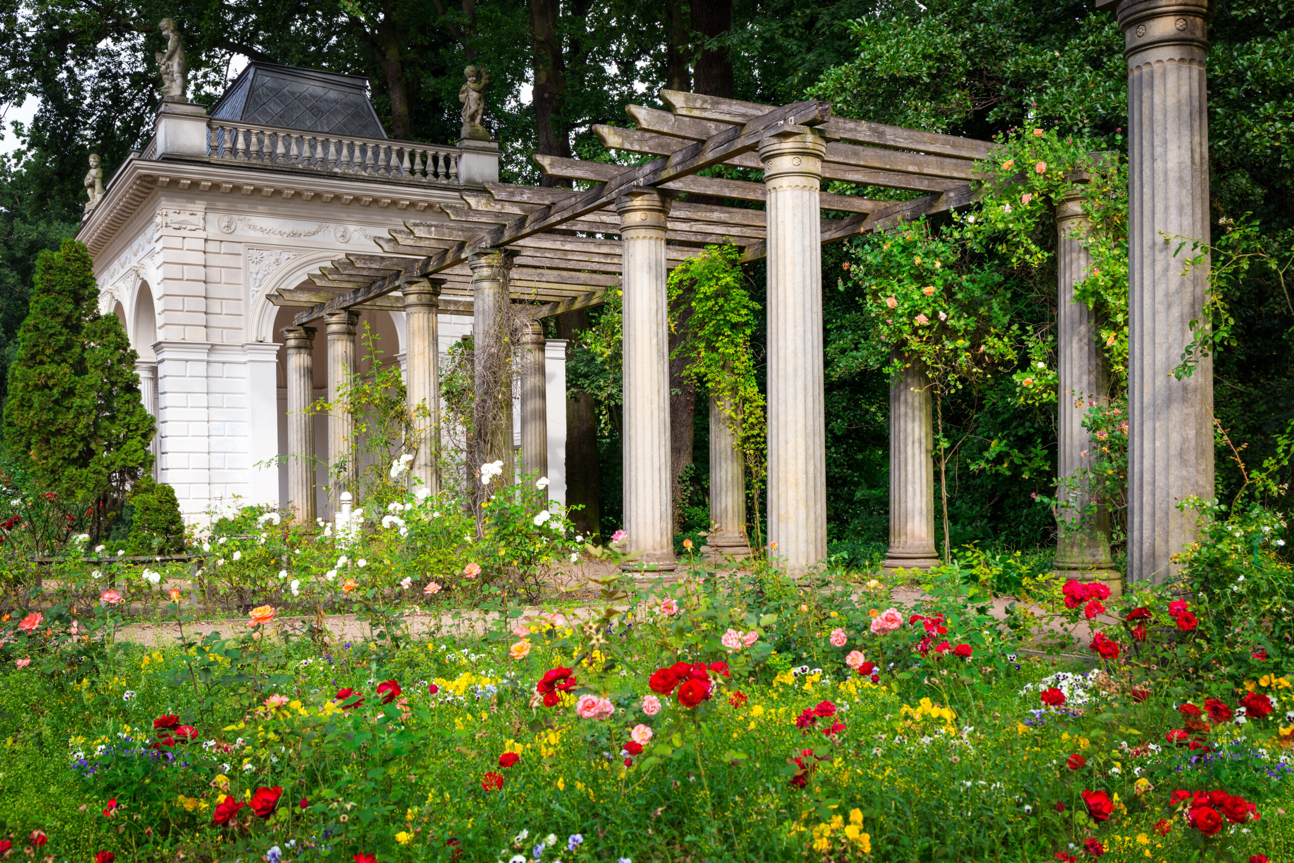 Bürgerpark Pankow in Berlin, Germany