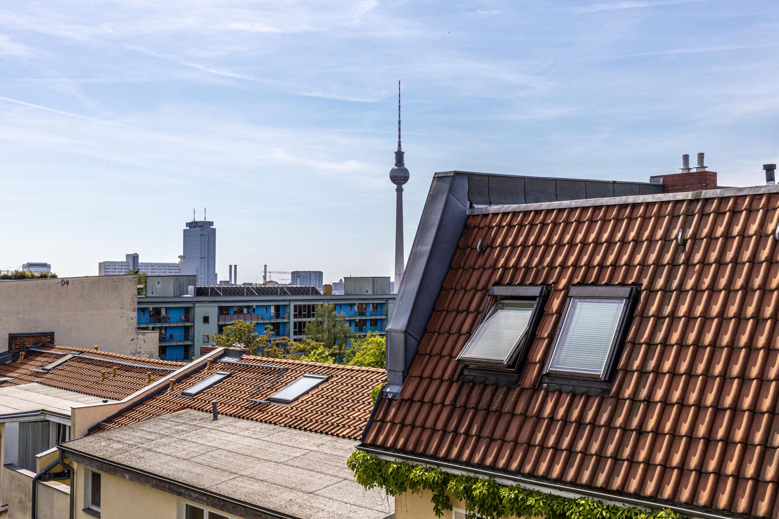 Dachgeschoss | Zionskirchstraße 34 | Ausblick auf den Fernsehturm